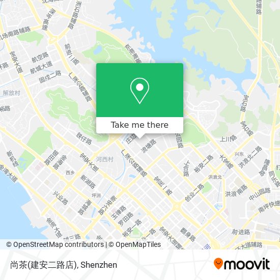 尚茶(建安二路店) map