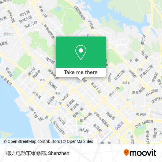 德力电动车维修部 map