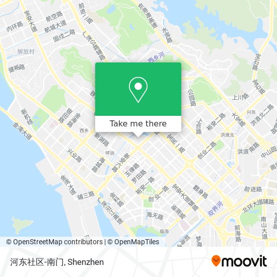 河东社区-南门 map