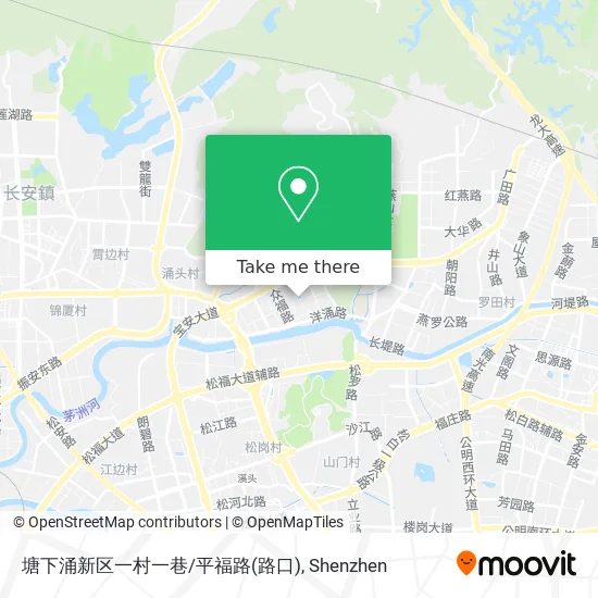 塘下涌新区一村一巷/平福路(路口) map