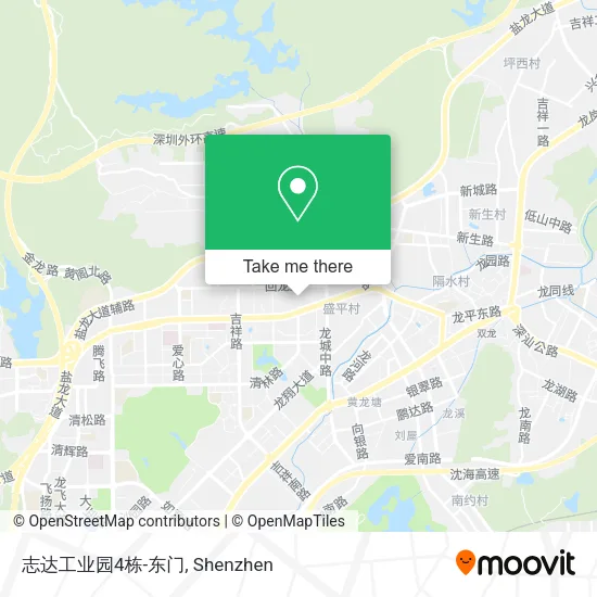 志达工业园4栋-东门 map