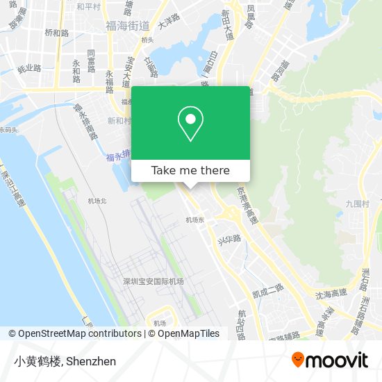 小黄鹤楼 map