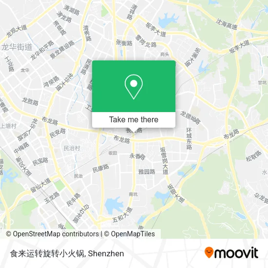 食来运转旋转小火锅 map