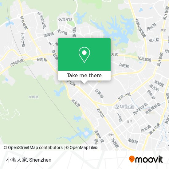 小湘人家 map