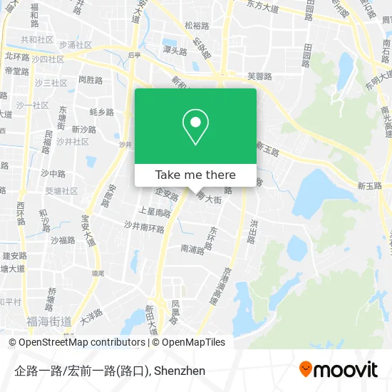企路一路/宏前一路(路口) map