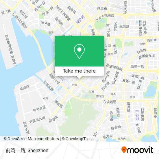 前湾一路 map
