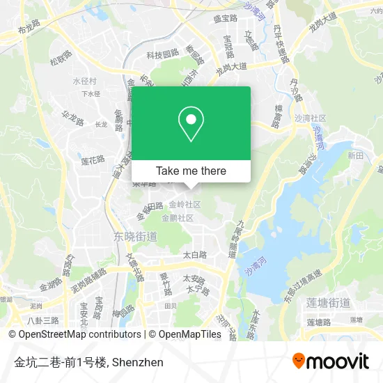 金坑二巷-前1号楼 map