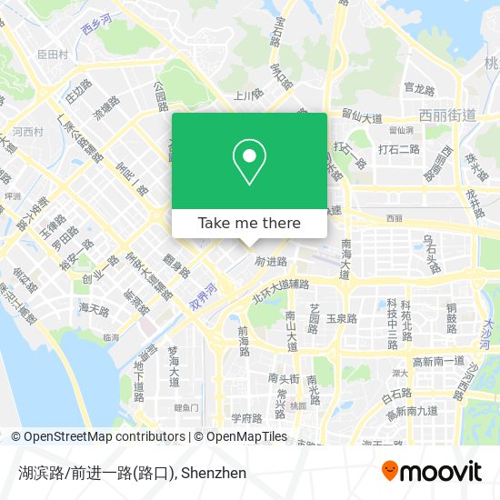 湖滨路/前进一路(路口) map