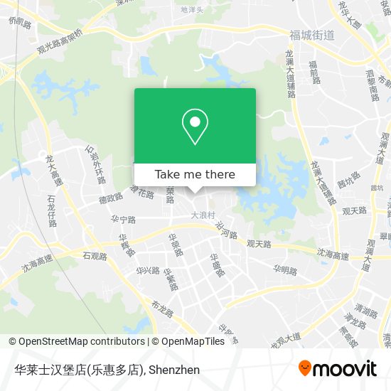 华莱士汉堡店(乐惠多店) map