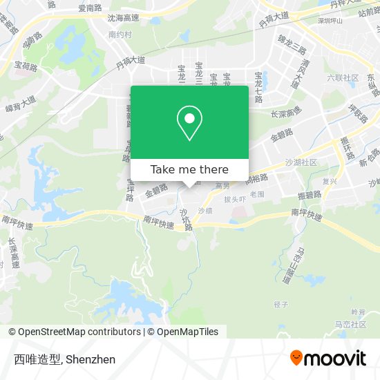 西唯造型 map