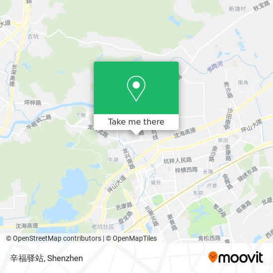 辛福驿站 map