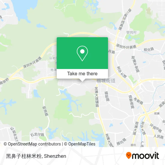 黑鼻子桂林米粉 map