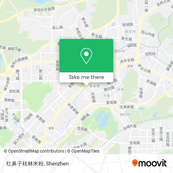 红鼻子桂林米粉 map