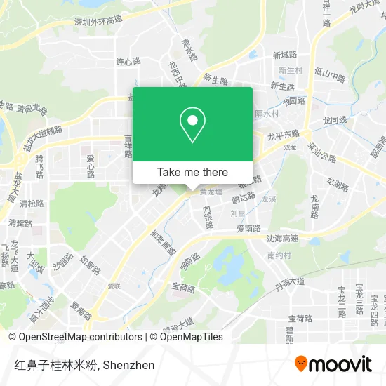 红鼻子桂林米粉 map