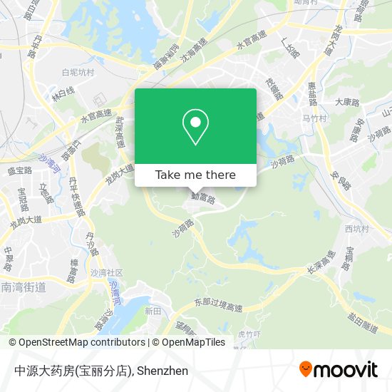 中源大药房(宝丽分店) map