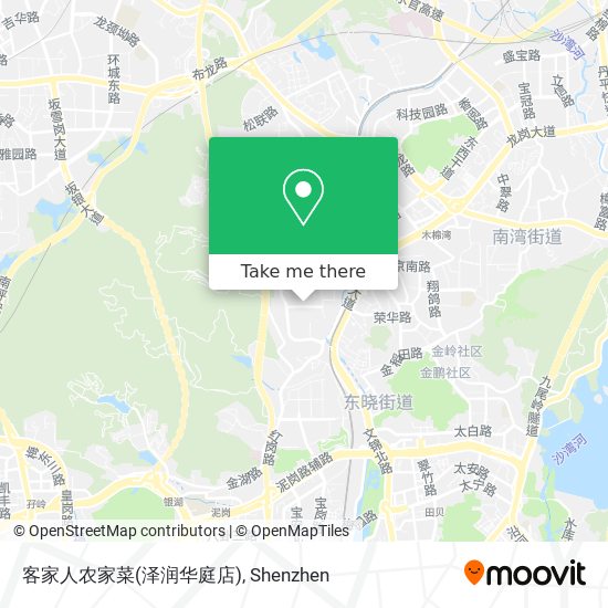 客家人农家菜(泽润华庭店) map