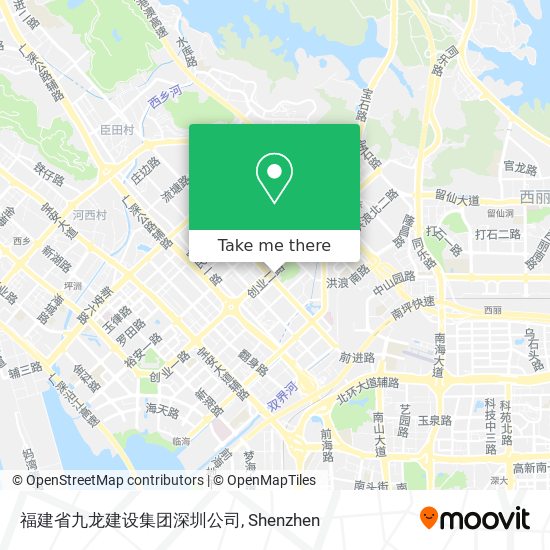 福建省九龙建设集团深圳公司 map