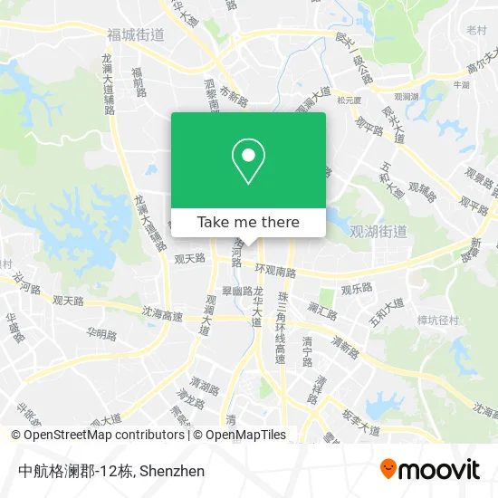 中航格澜郡-12栋 map