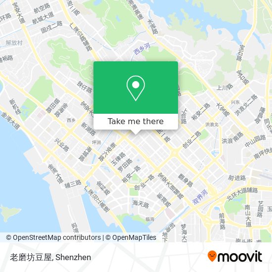 老磨坊豆屋 map