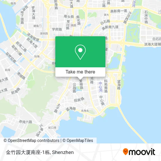 金竹园大厦南座-1栋 map