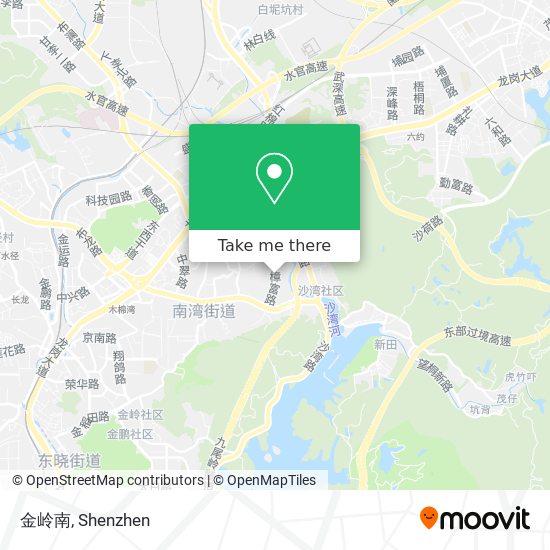 金岭南 map