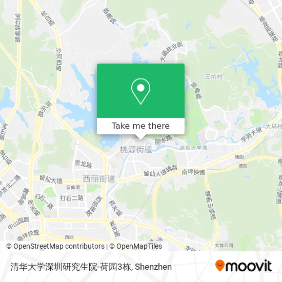 清华大学深圳研究生院-荷园3栋 map