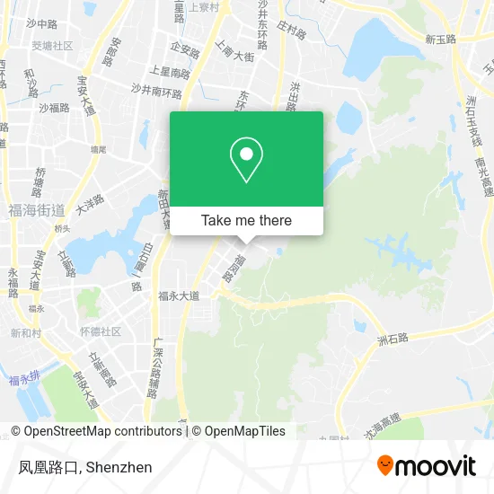 凤凰路口 map