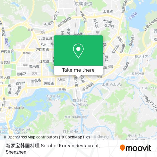 新罗宝韩国料理 Sorabol Korean Restaurant map