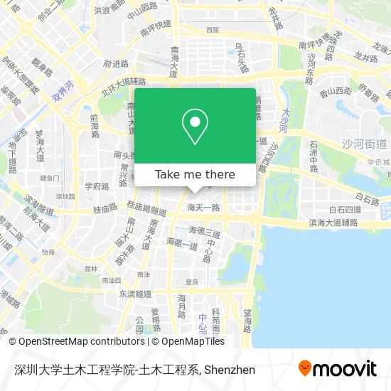 深圳大学土木工程学院-土木工程系 map