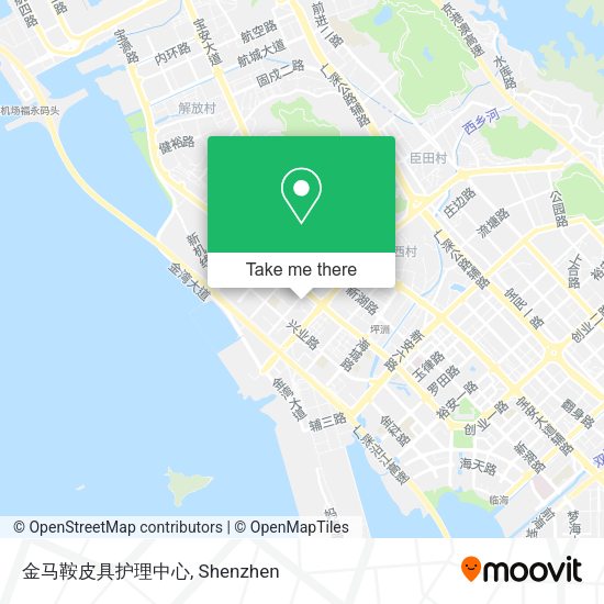 金马鞍皮具护理中心 map