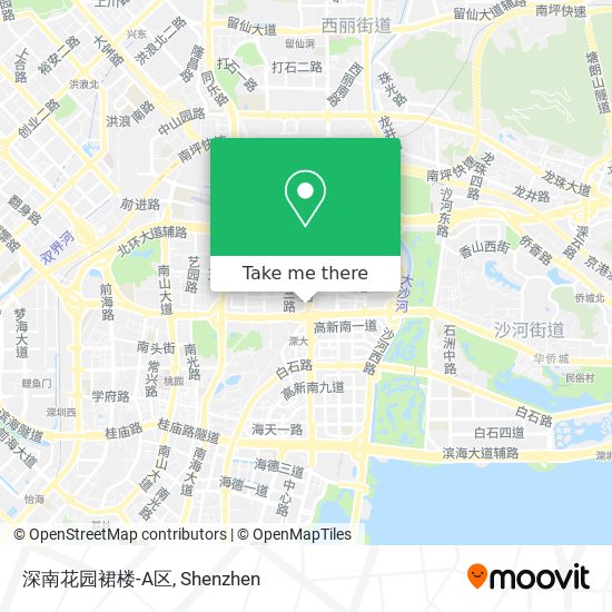 深南花园裙楼-A区 map
