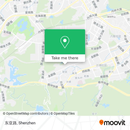 东亚路 map