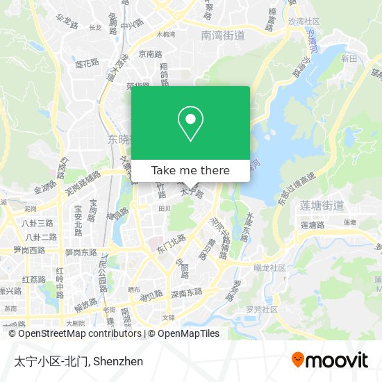 太宁小区-北门 map