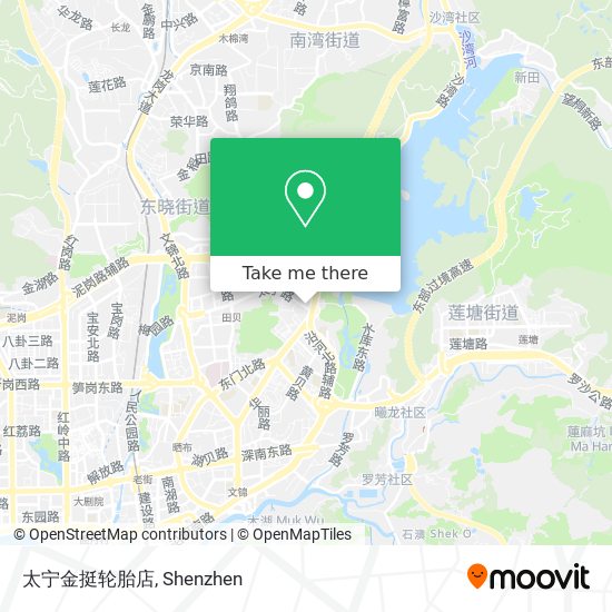 太宁金挺轮胎店 map