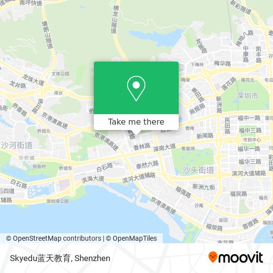 Skyedu蓝天教育 map