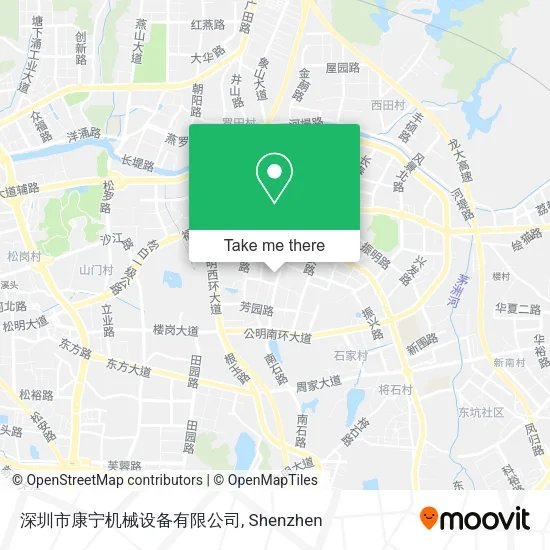深圳市康宁机械设备有限公司 map