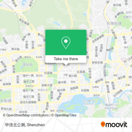 华强北公厕 map