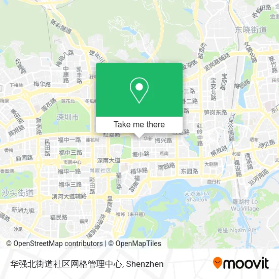 华强北街道社区网格管理中心 map