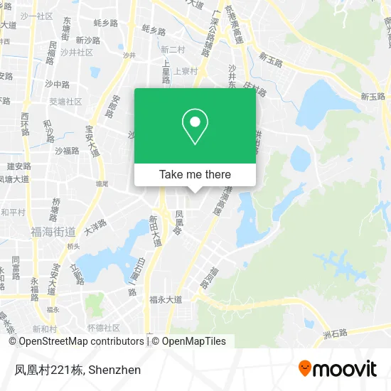 凤凰村221栋 map