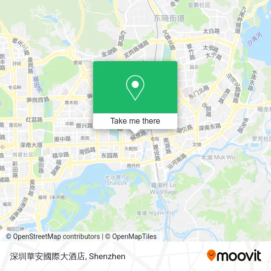 深圳華安國際大酒店 map