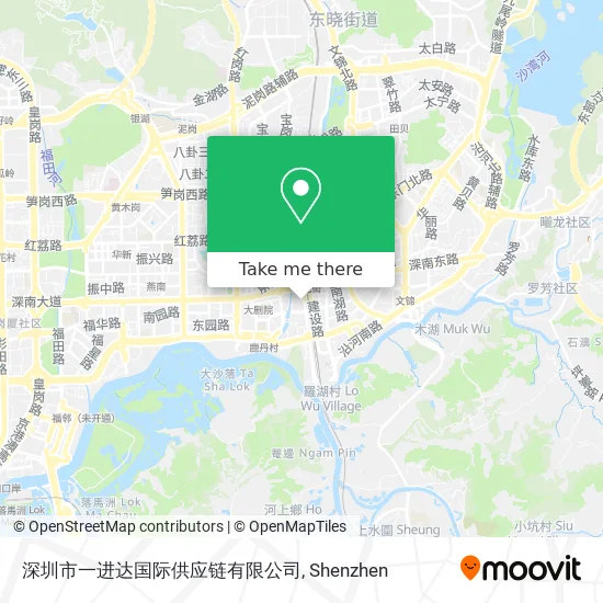 深圳市一进达国际供应链有限公司 map