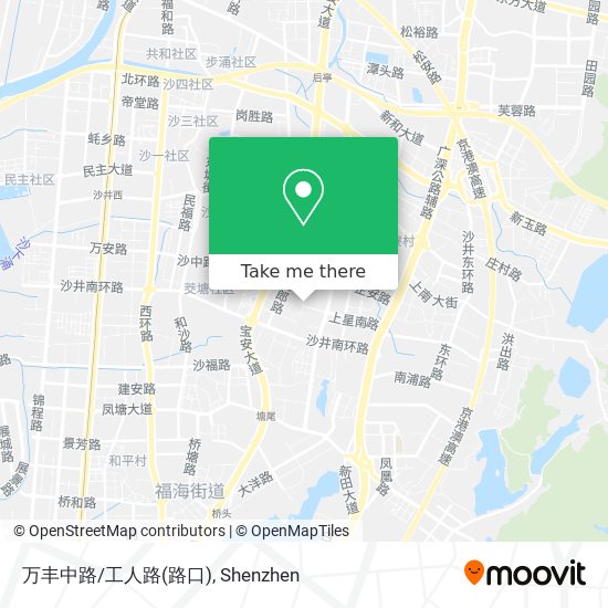 万丰中路/工人路(路口) map