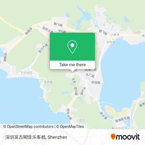 深圳富壵閣音乐客栈 map