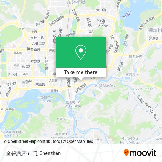 金碧酒店-正门 map