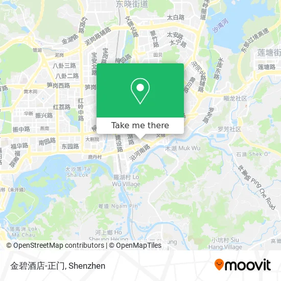 金碧酒店-正门 map