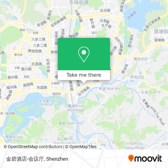 金碧酒店-会议厅 map