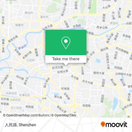 人民路 map