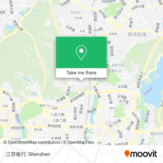 江苏银行 map