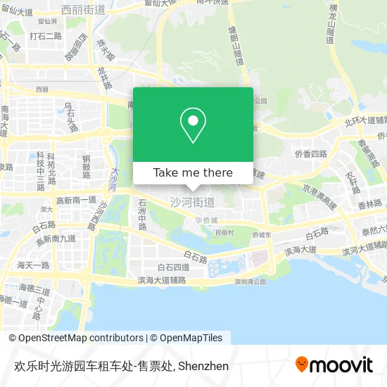 欢乐时光游园车租车处-售票处 map