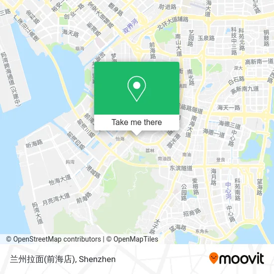兰州拉面(前海店) map